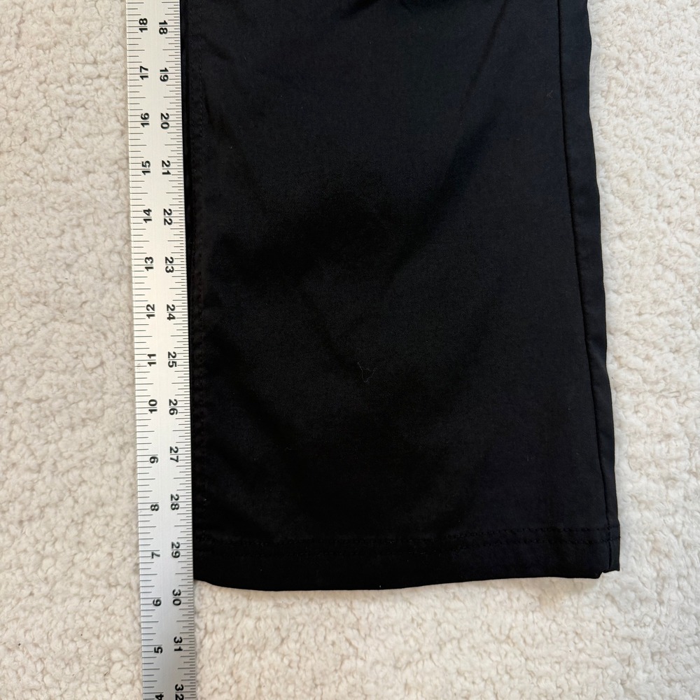Prana Halle Size 14 Short Hiking Pants Black Roll Up Convertible Outdoor Trail - Picture 9 of 11
